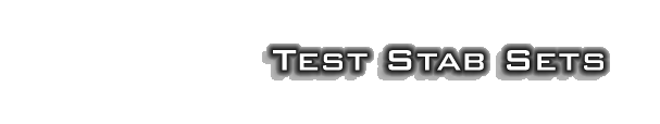 Test Stab Sets